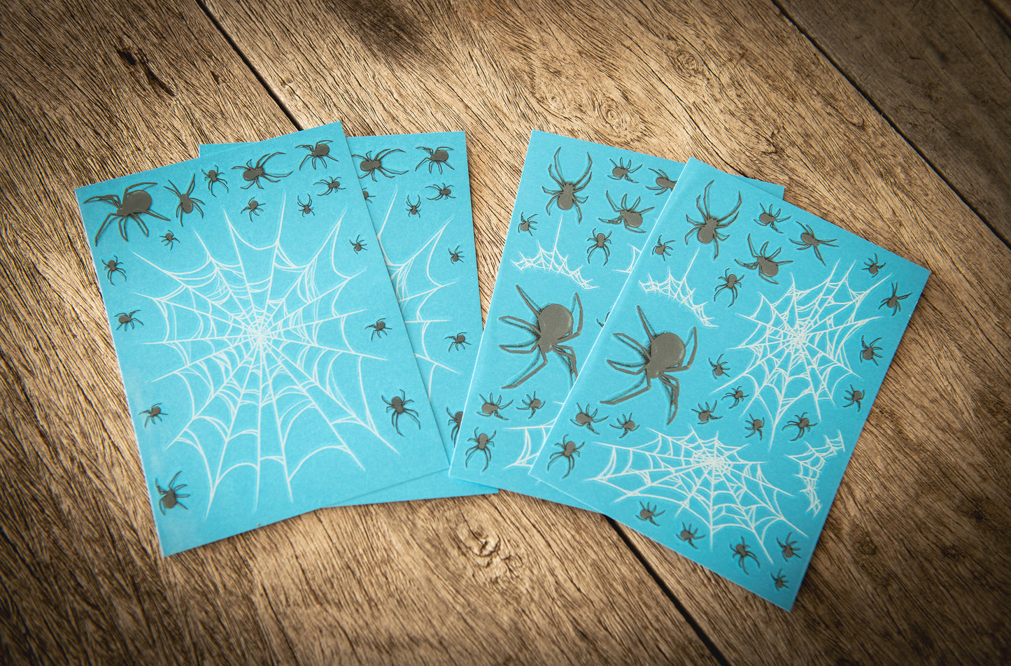 2 x Pretty Little Killers Temporary Tattoo Halloween Costume for Men and Women, Adult, Face Sticker